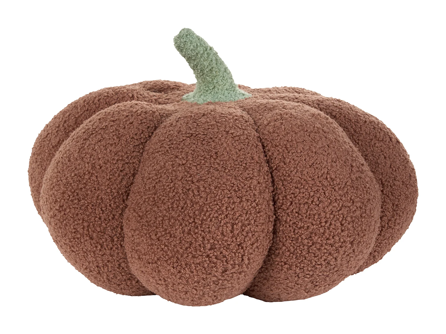 Set di 2 cuscini decorativi bouclé marrone ⌀ 35 cm MUNCHKIN