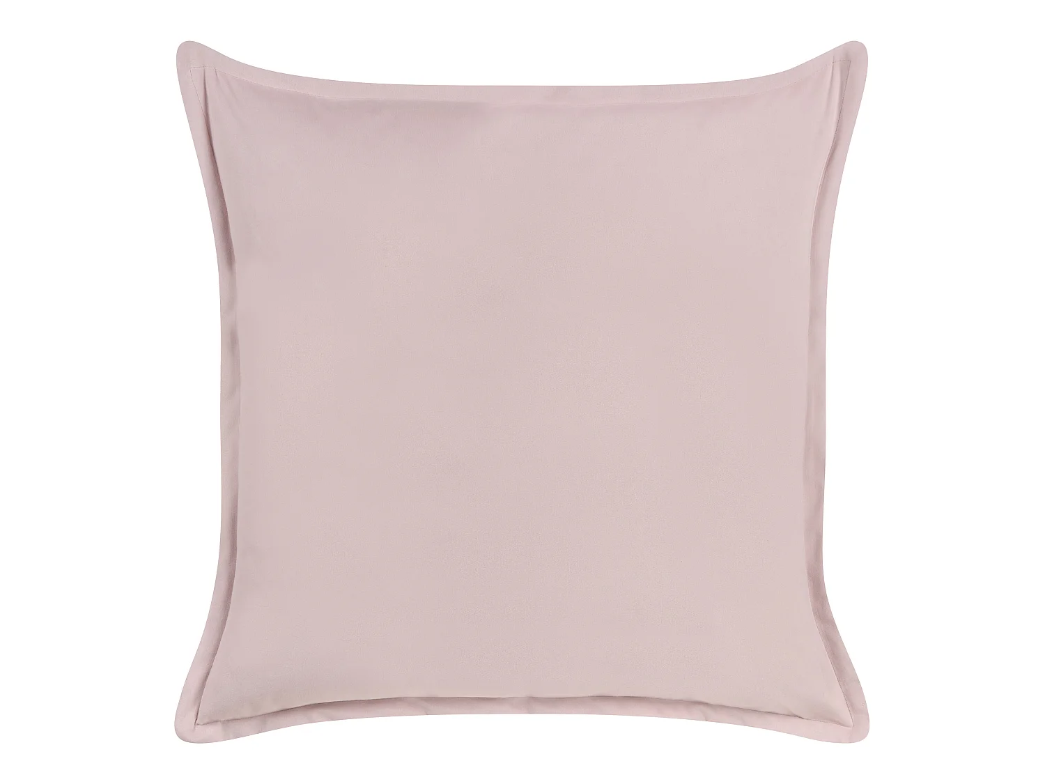 Coussin EUSTOMA Velours 60 x 60 cm Rose Unicolore