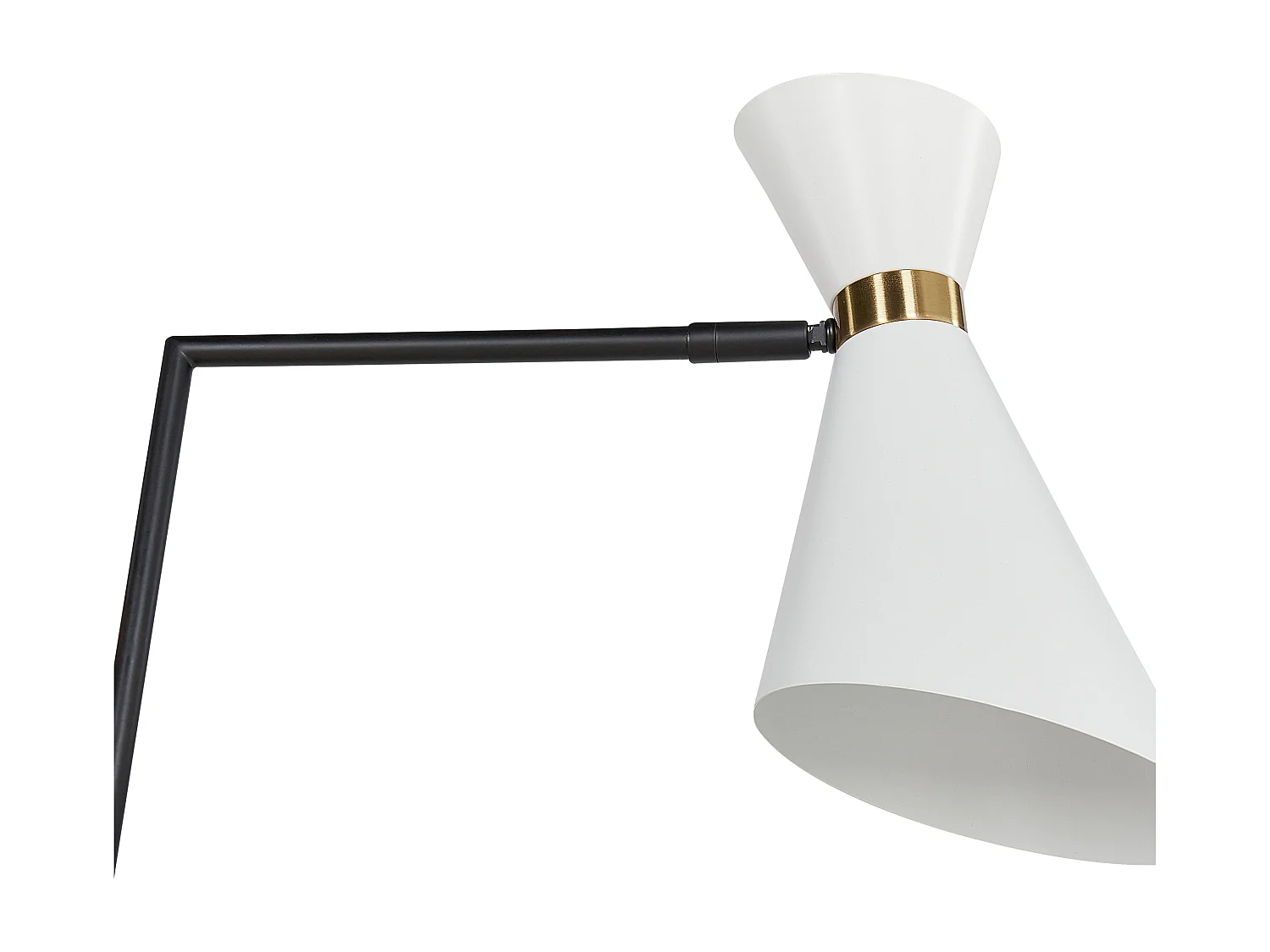 Staande lamp MELAWI Metaal Wit