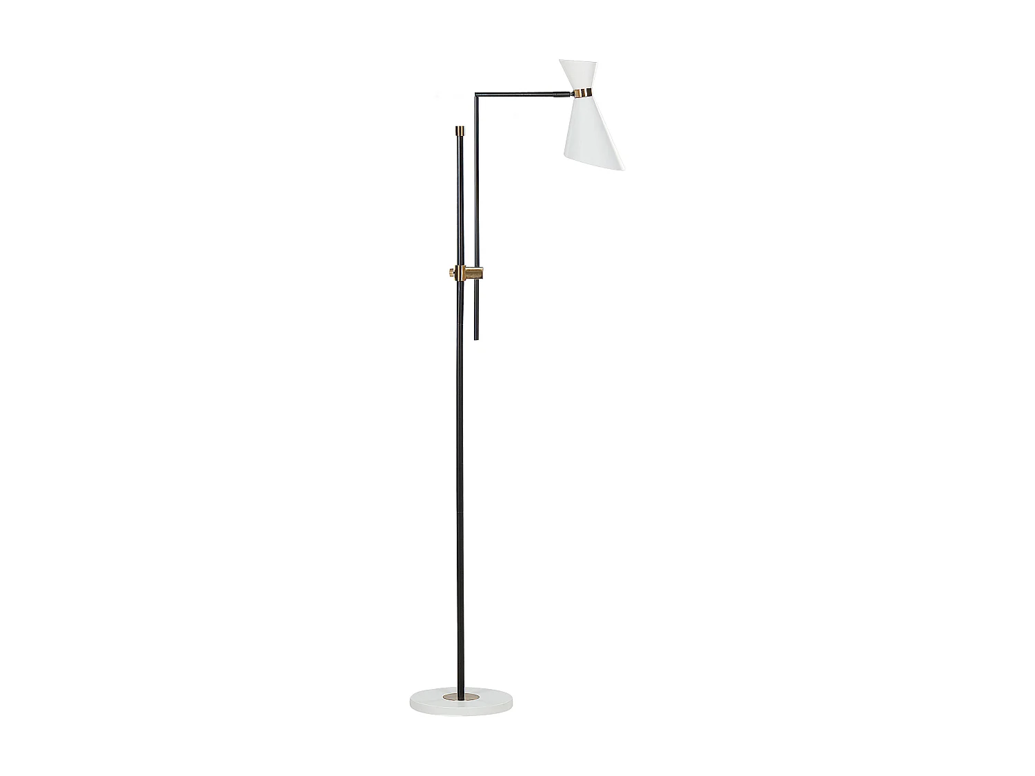 Lampadaire MELAWI Métal Blanc