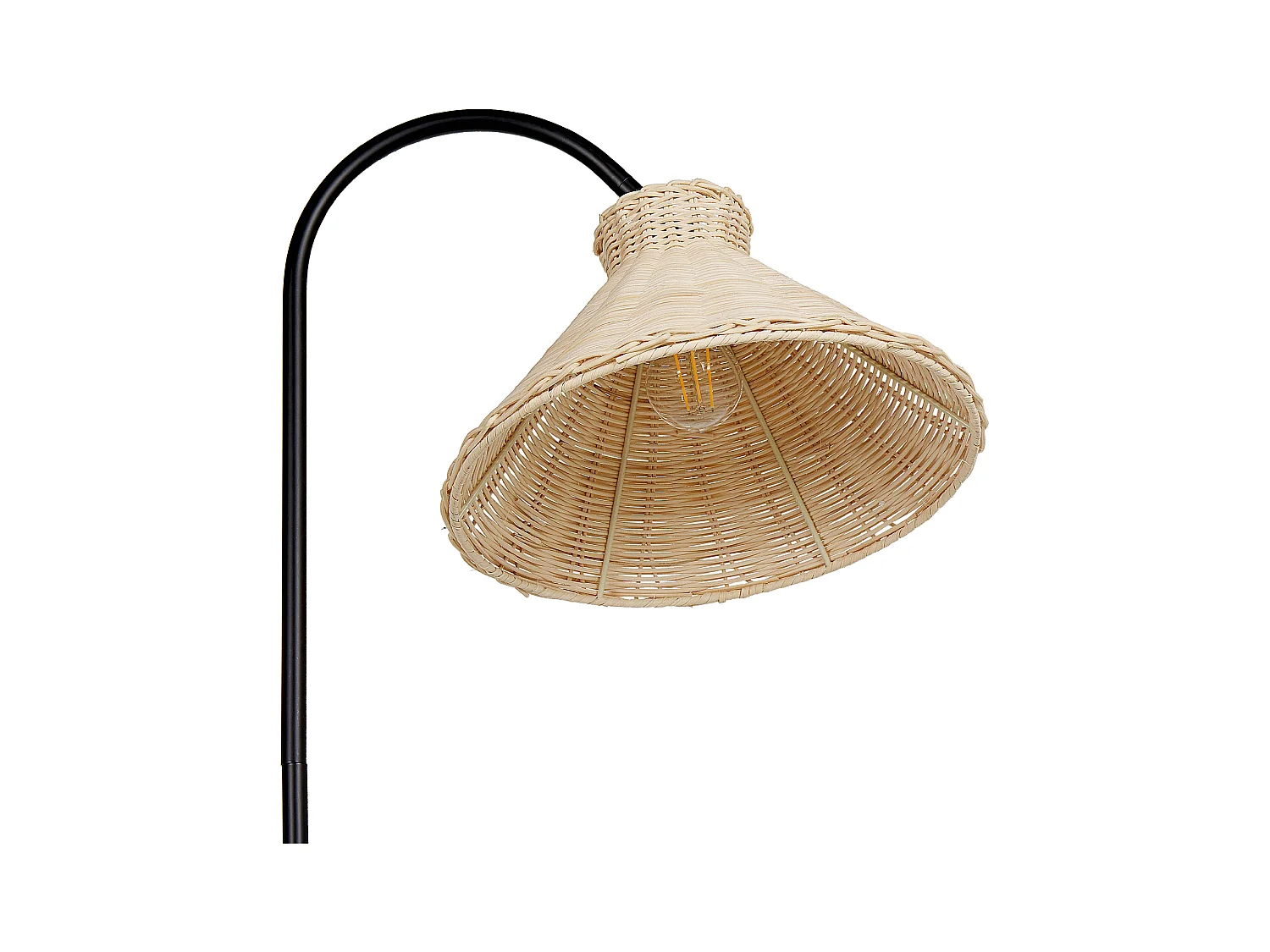 Staande lamp KERIAN Rotan Natuurlijk