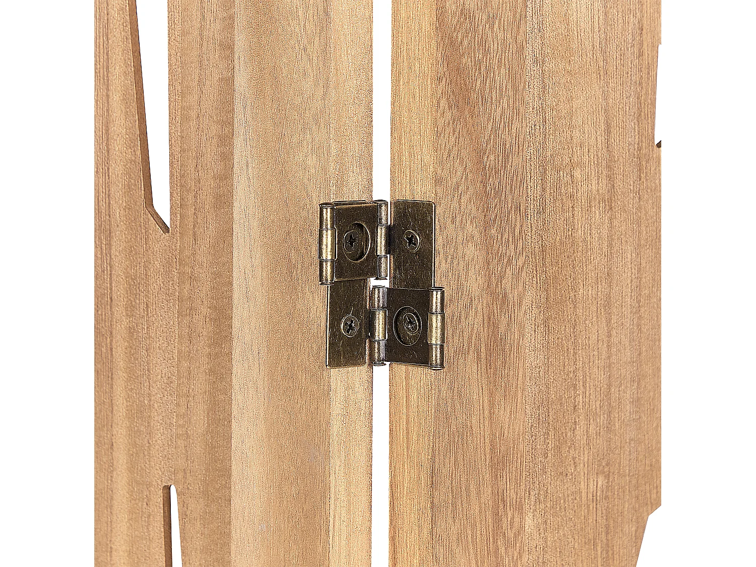 Séparateur de pièce à 3 panneaux VERNAGO Marron clair 122 cm 170 cm