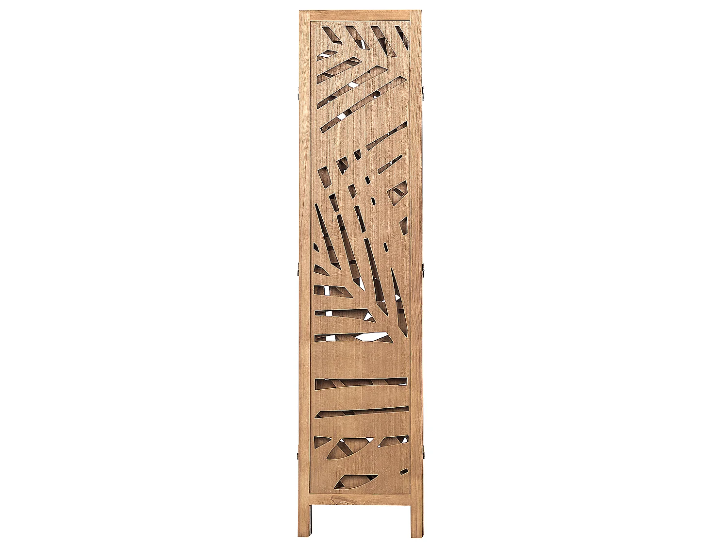 Séparateur de pièce à 3 panneaux VERNAGO Marron clair 122 cm 170 cm