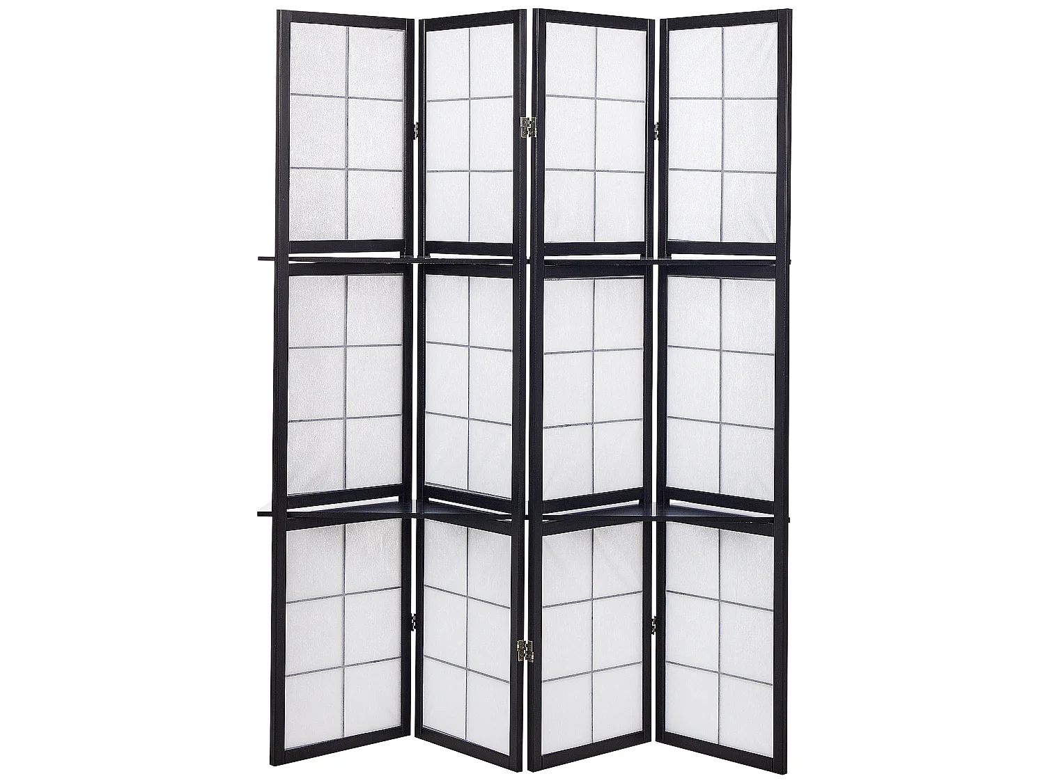 4-panelowy parawan pokojowy GOMAGOI Czarny 120 cm 170 cm