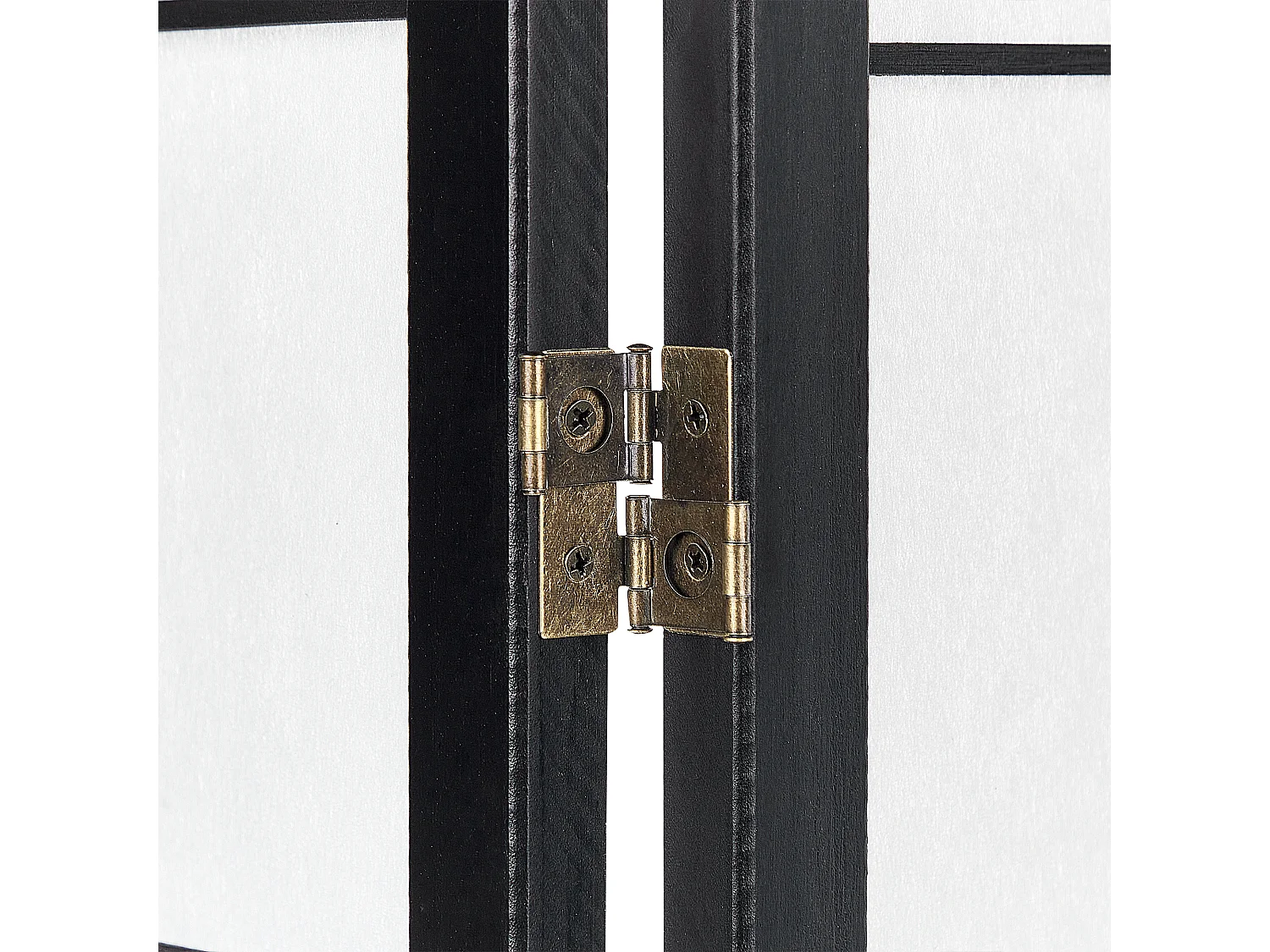 Séparateur de pièce à 4 panneaux GOMAGOI Noir 120 cm 170 cm