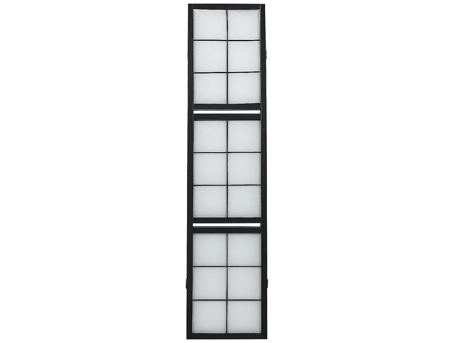 Biombo com 4 painéis GOMAGOI Preto 120 cm 170 cm