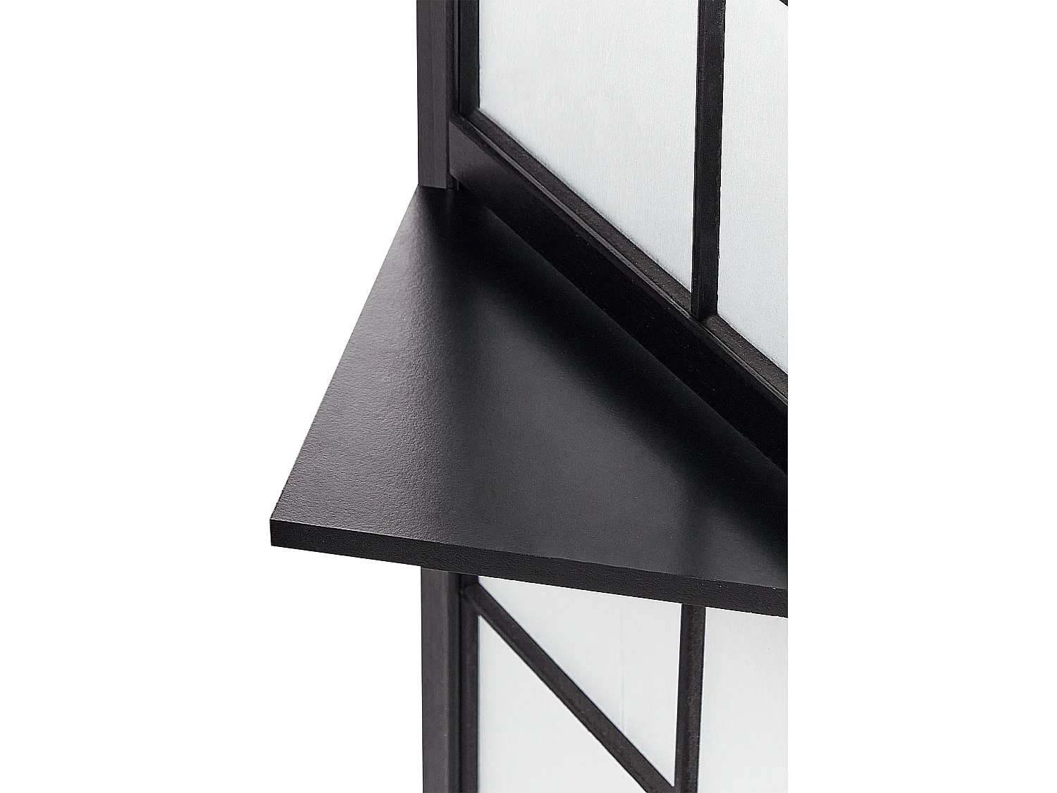 Biombo com 4 painéis GOMAGOI Preto 120 cm 170 cm