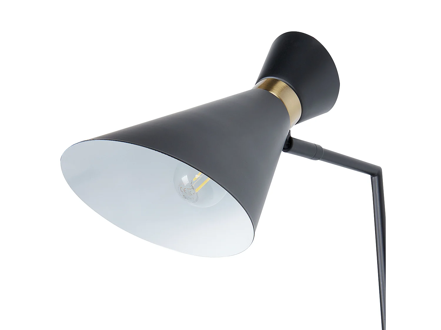 Lampe murale MELAWI Réglable Métal Noir