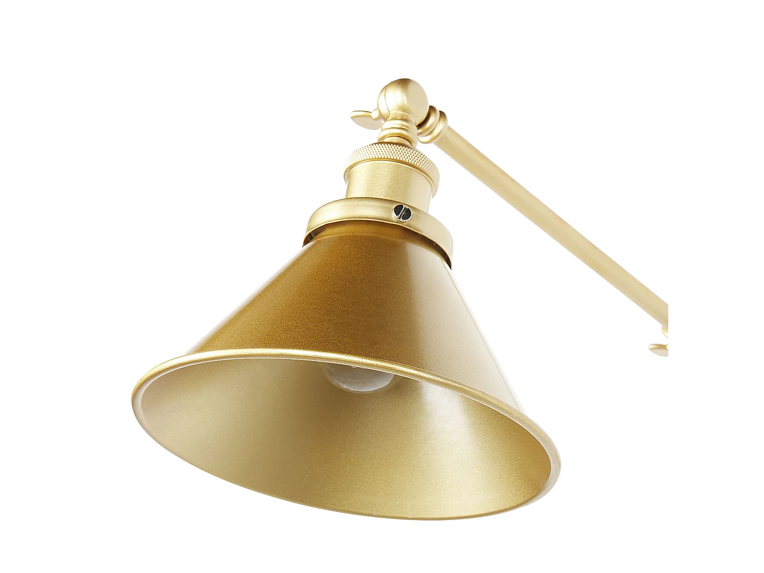 Lot de 2 lampes murales NARVA Réglable Métal Doré