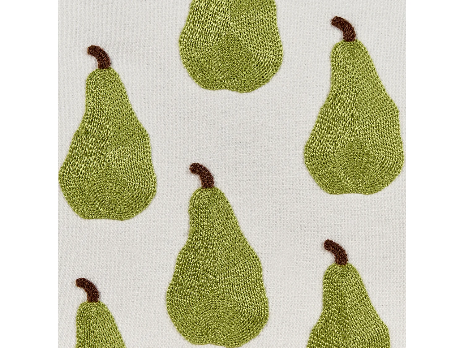 Set van 2 decoratieve kussens TRACHELIUM 45 x 45 cm Groen Bladpatroon