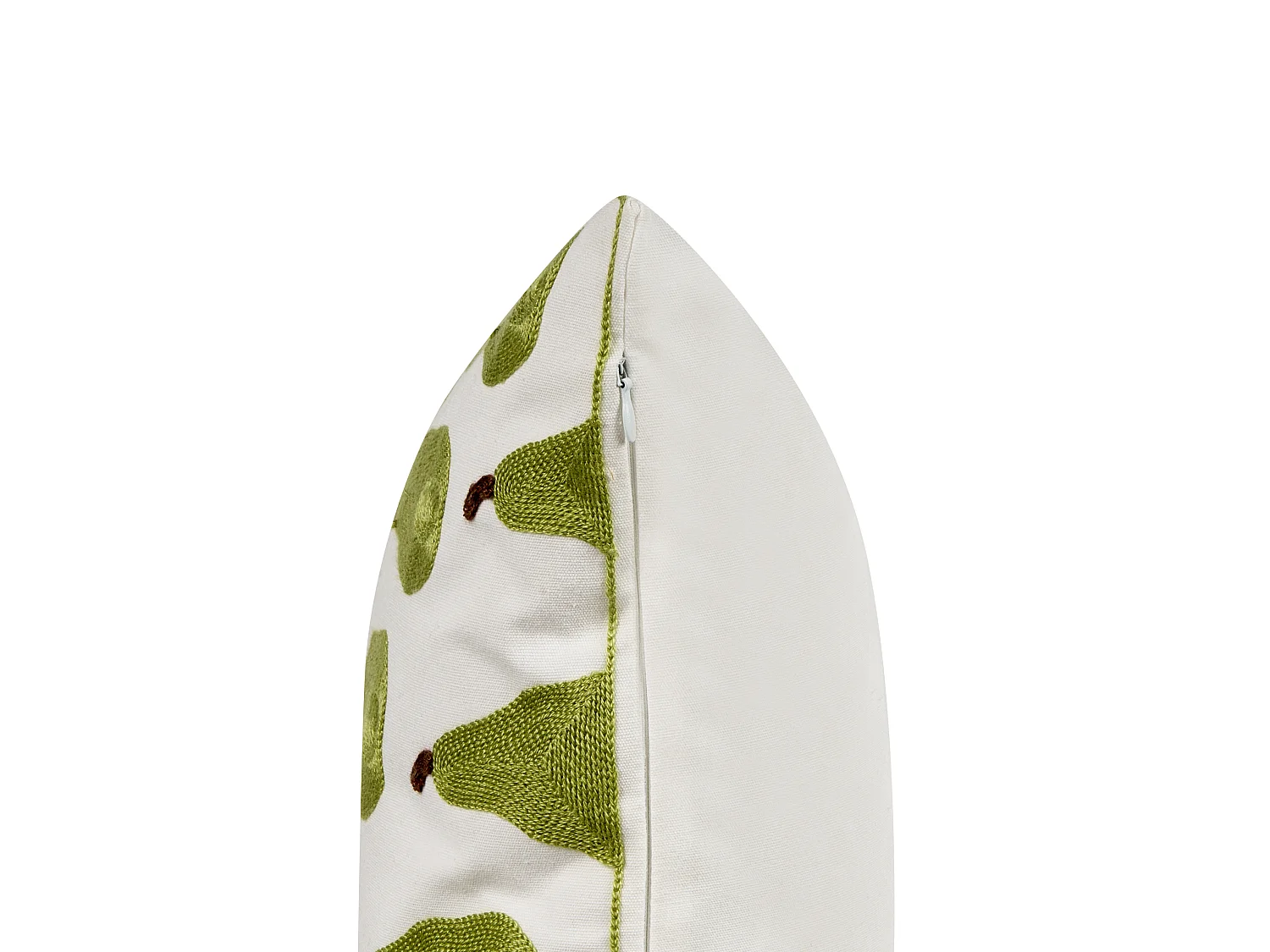 Set med 2 prydnadskuddar TRACHELIUM 45 x 45 cm Grön Växtmotiv
