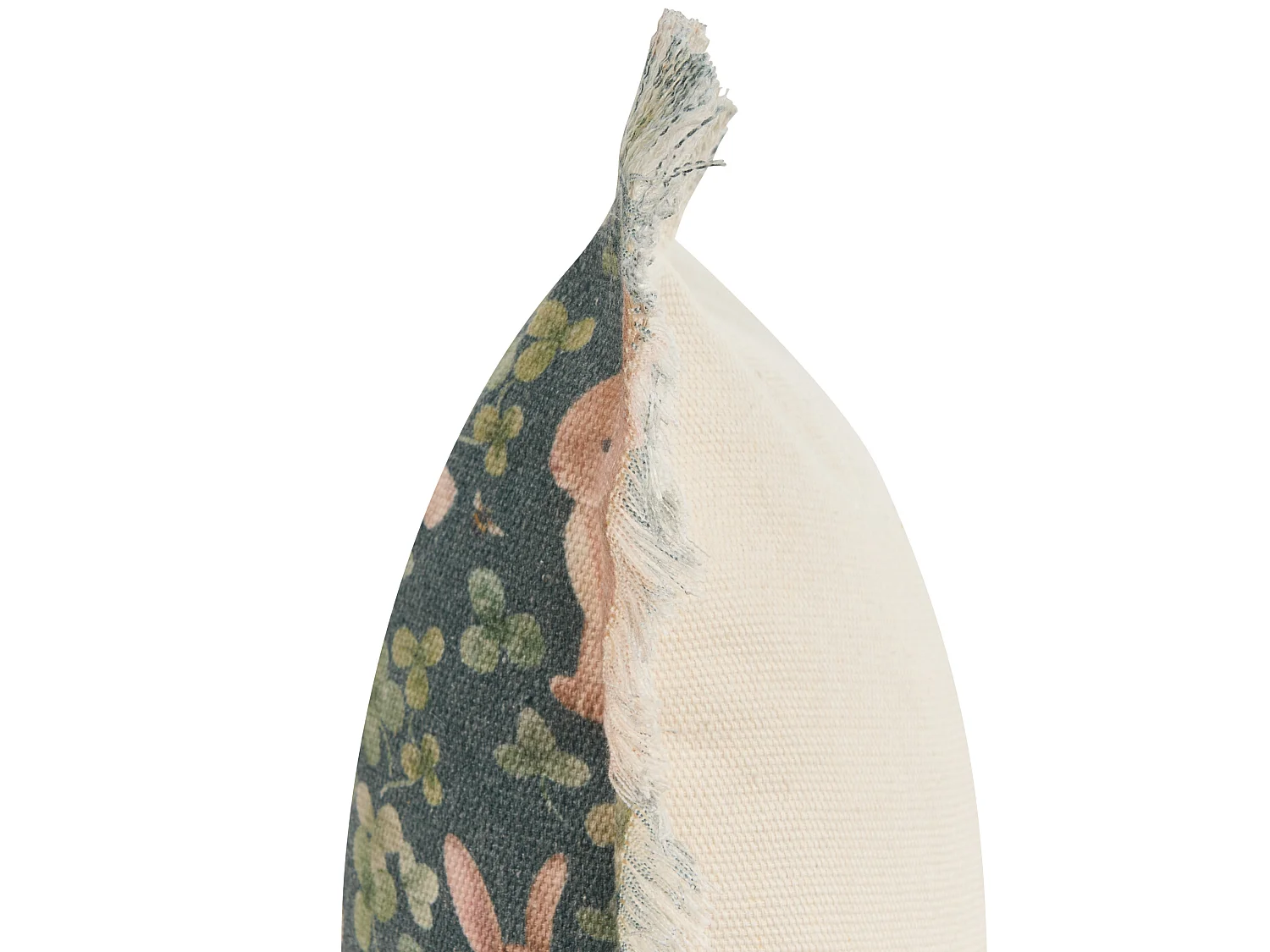 Conjunto de 2 almofadas decorativas ALSTROEMERIA Algodão 45 x 45 cm Verde Padrão animal