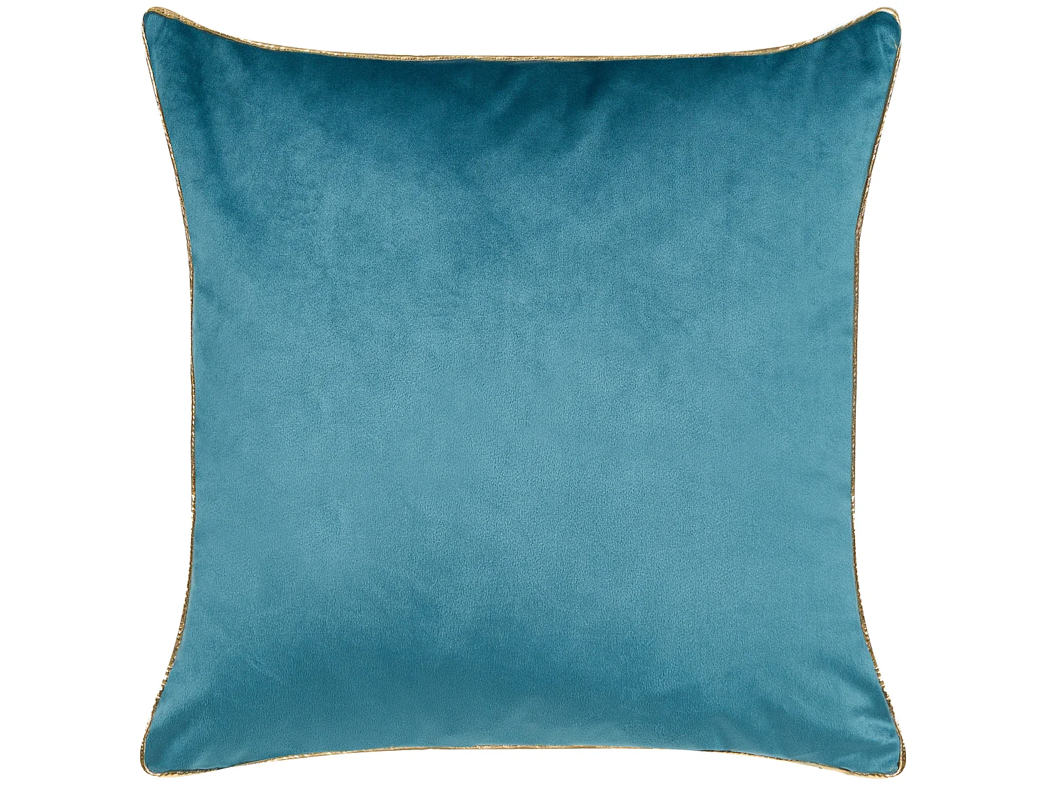 Dekokissen 2er Set ALYSSUM Samtstoff 45 x 45 cm Blau Marokkanisches Muster