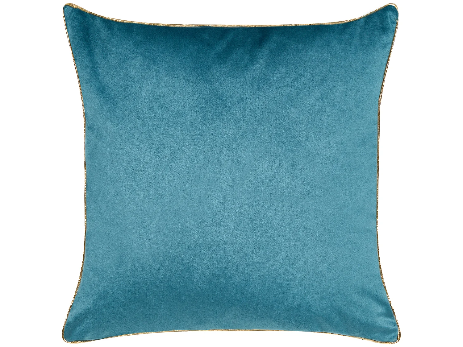 Set di 2 cuscini ALYSSUM Velluto 45 x 45 cm Blu Trama Trellis