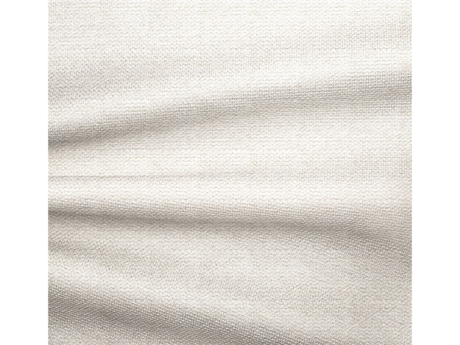 Canapé d'angle droit convertible coffre 5 places tissu tramé crème  GABRIEL