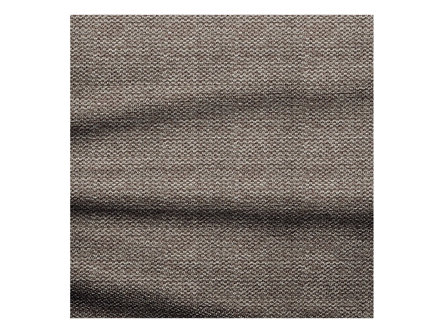 Canapé d'angle droit convertible coffre tissu tramé taupe 286cm