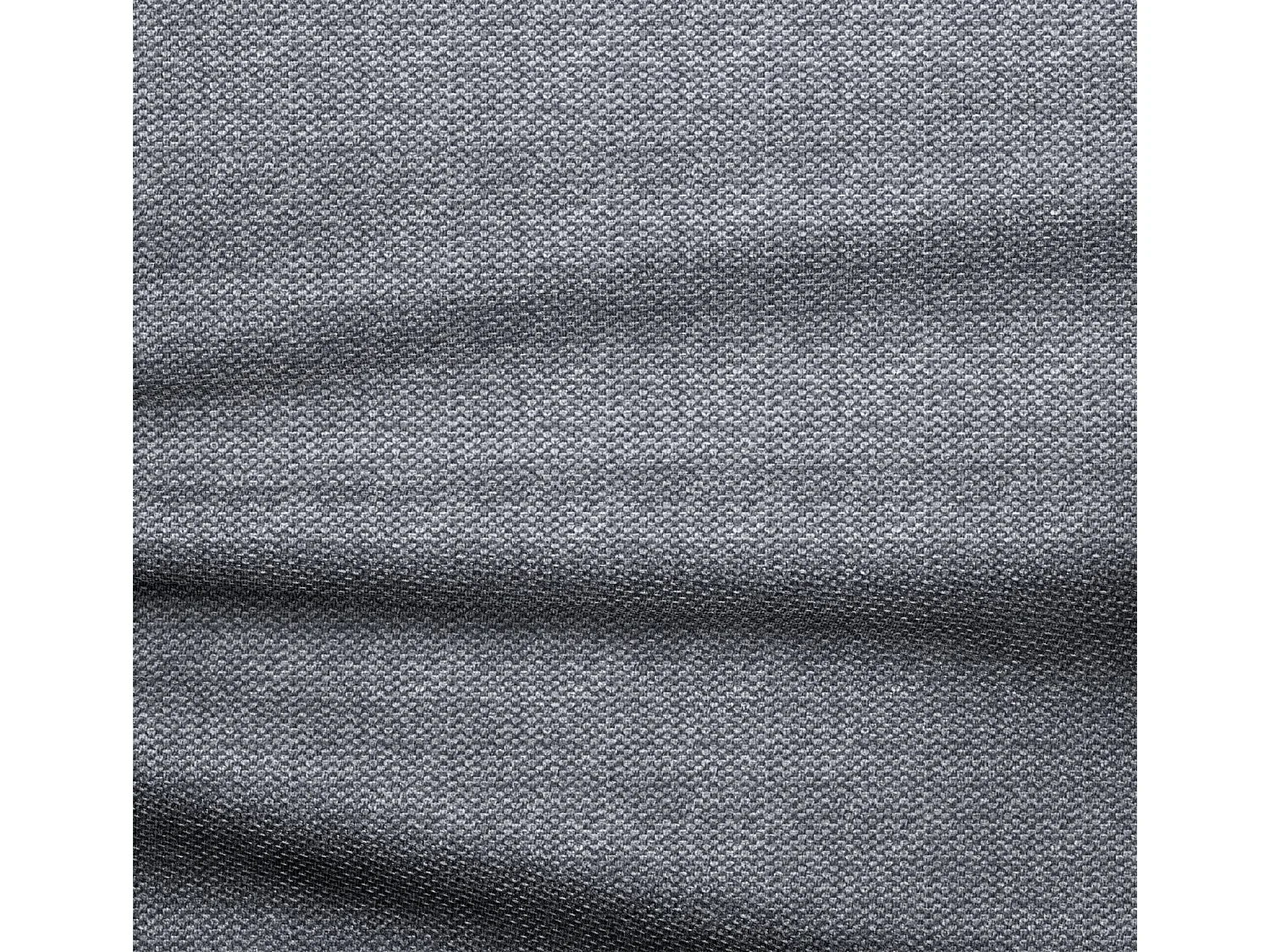 Canapé 4 places convertible coffre tissu tramé gris béton GABRIEL