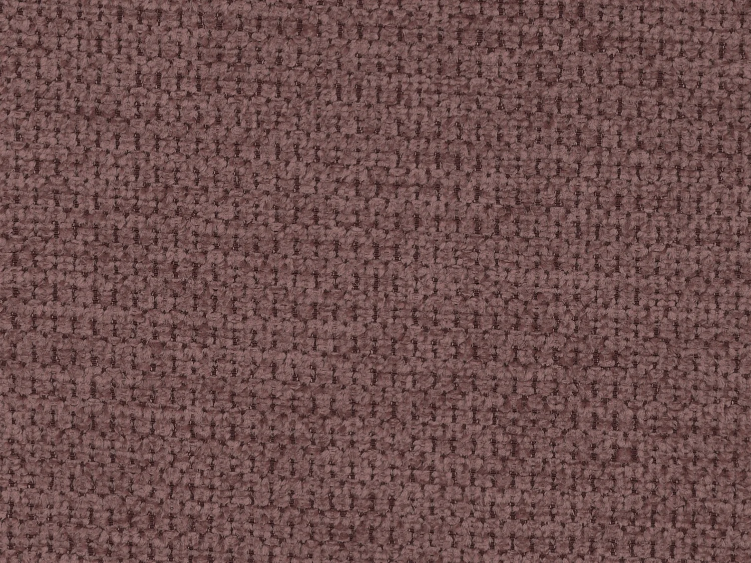 Ecksofa mit Schlaffunktion - Ecke rechts - Strukturstoff - Terracotta - AMELIA