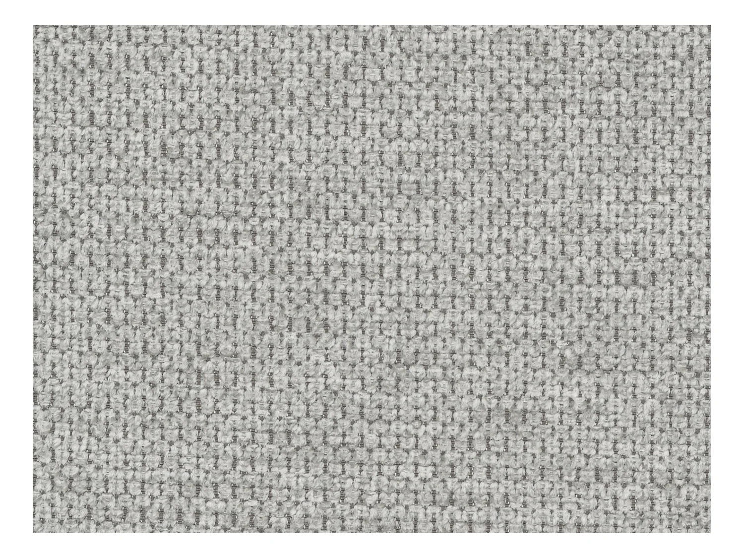 Ecksofa mit Schlaffunktion - Ecke rechts - Strukturstoff - Grau - AMELIA