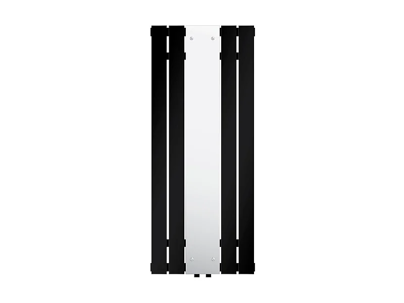 Radiador Espejo Diseño Negro Radiador Toallero Radiador Calefactor 450x1200 mm