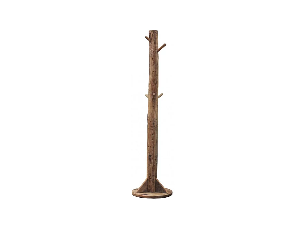 Porte manteau 180 cm en bois massif de pin recyclé - CHALET