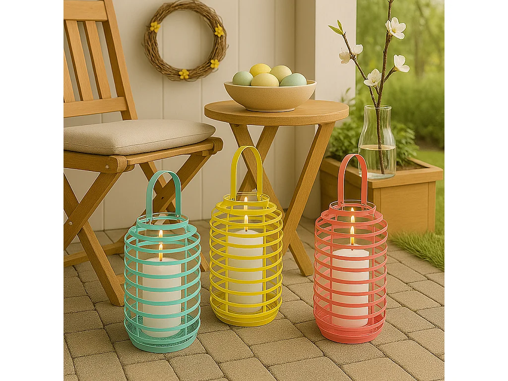 Lanterne Alice Grand Format - Rose