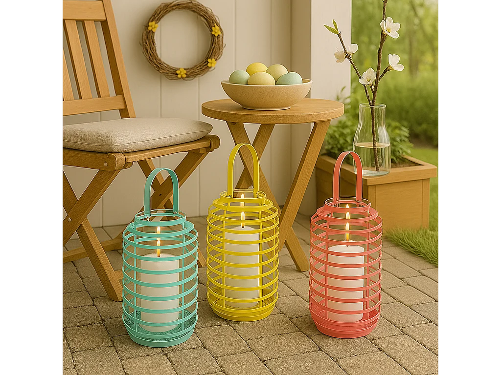 Lanterne Alice Grand Format - Rose