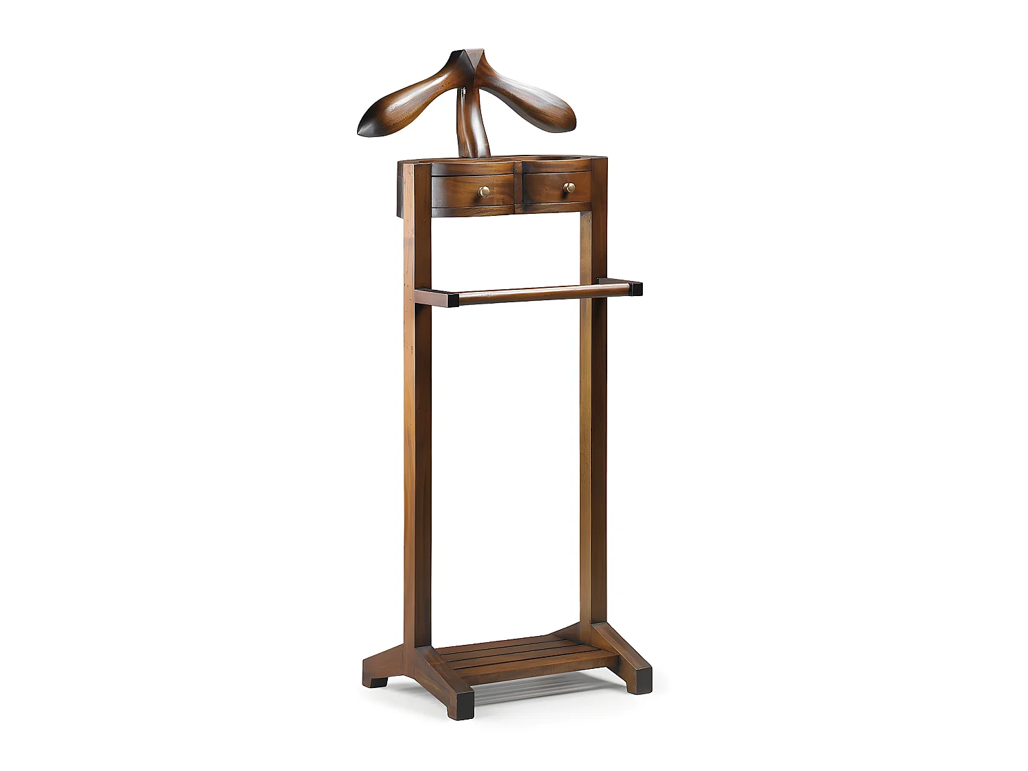 FLAMINGO - Valet de chambre en bois marron