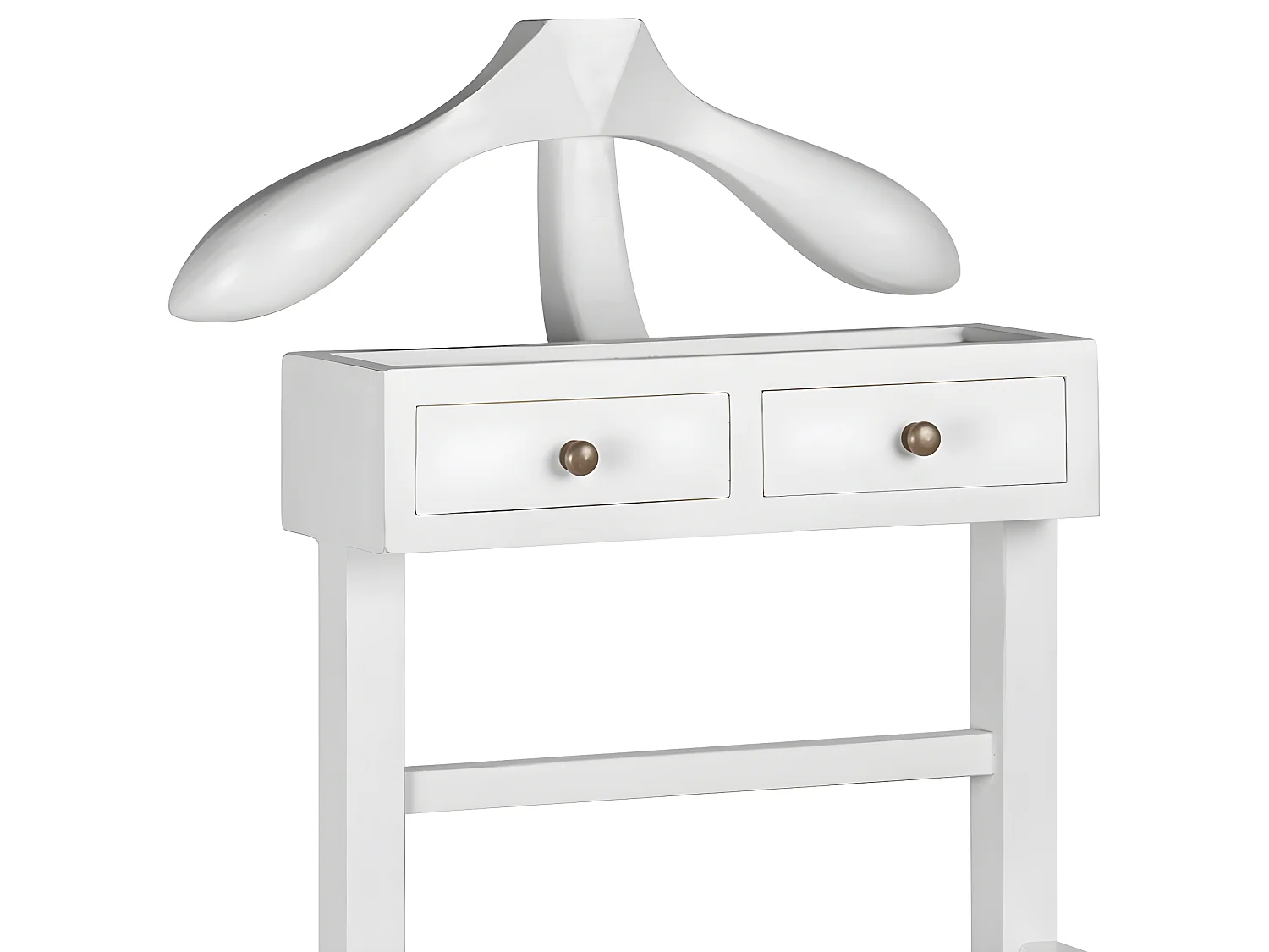 EVEREST - Valet de chambre en bois blanc