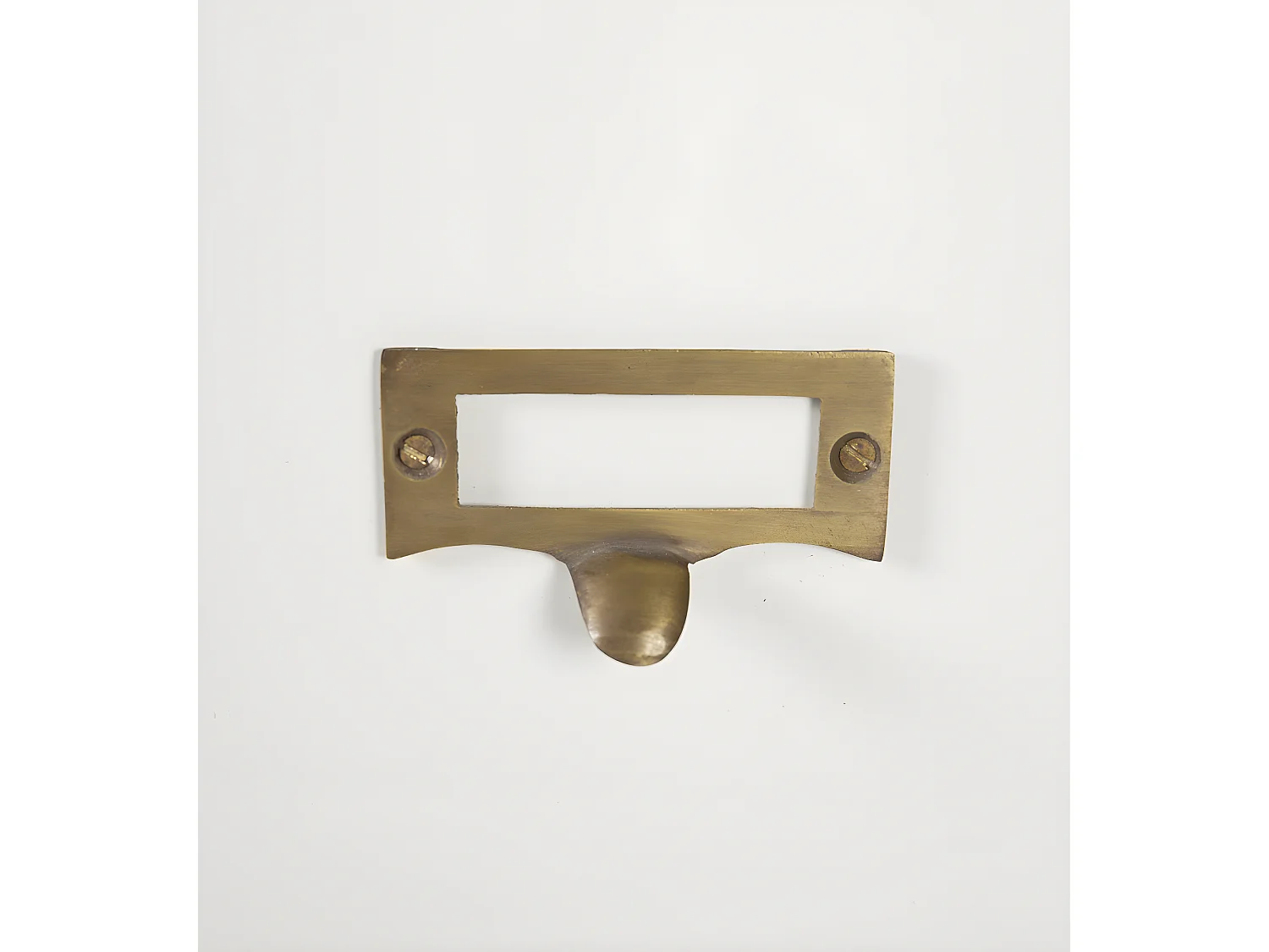 EVEREST - Table de chevet en bois de mindi blanc 45x60