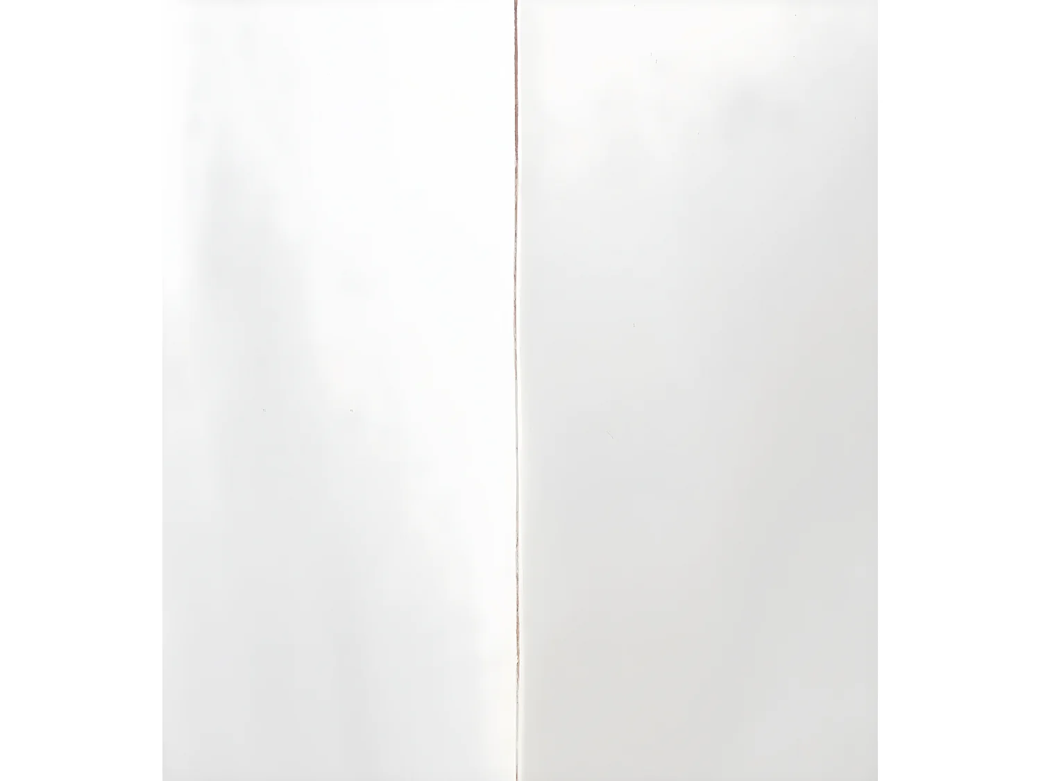 EVEREST - Bureau réglable en bois blanc L 150 cm