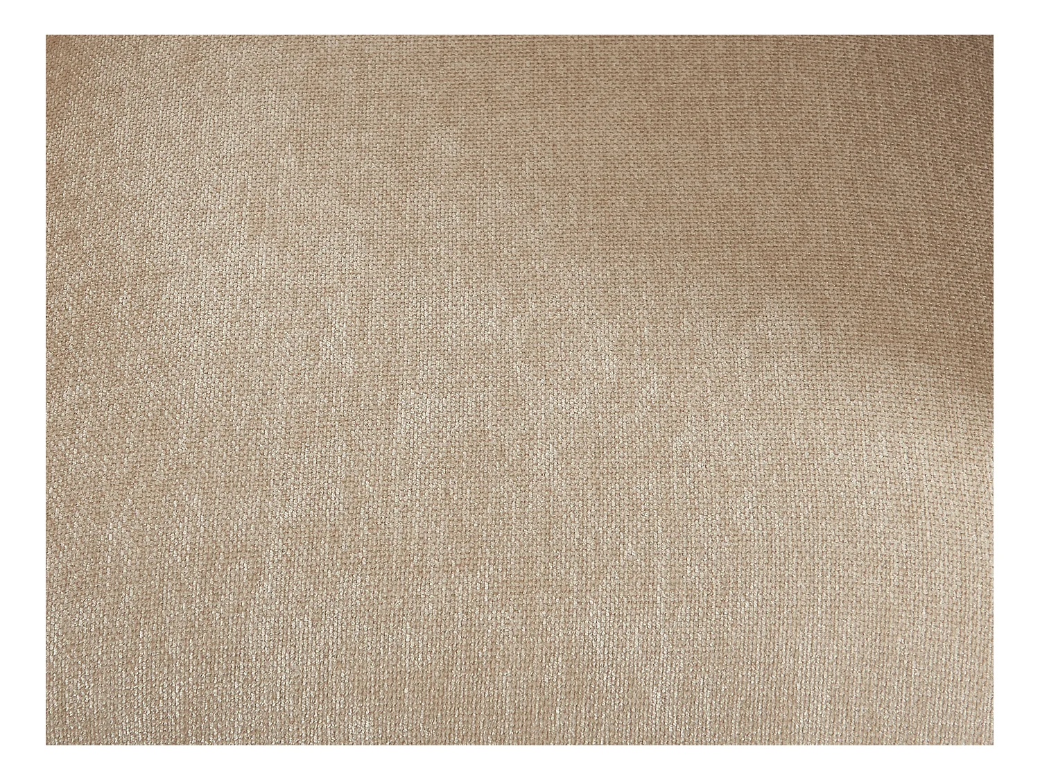 Barhocker 2er-Set - Stoff & schwarzes Metall - Beige - LAZONI von Pascal MORABITO