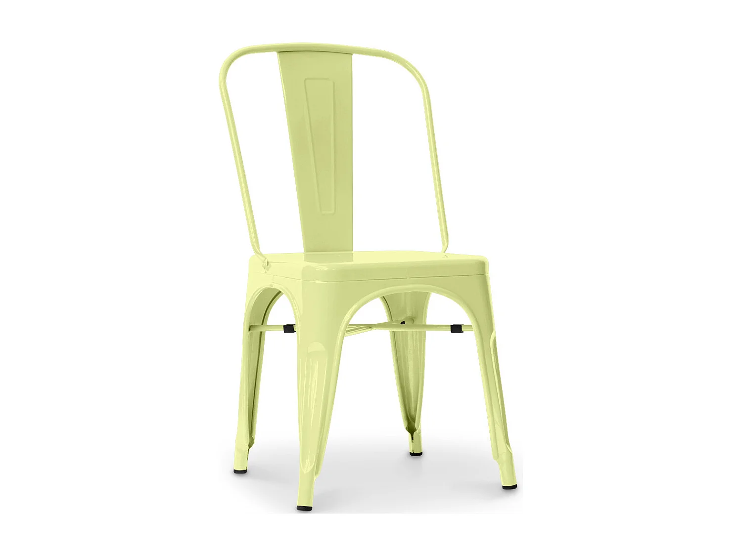 Sedia da pranzo in acciaio - Design industriale - Nuova edizione - Stylix