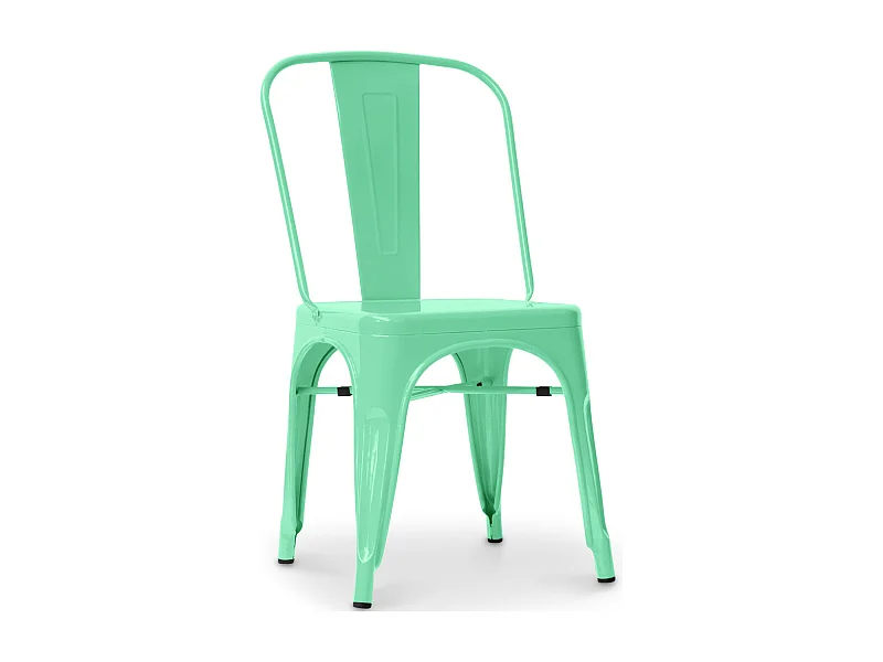 Silla de Comedor de Acero - Diseño Industrial - Nueva Edicion - Stylix