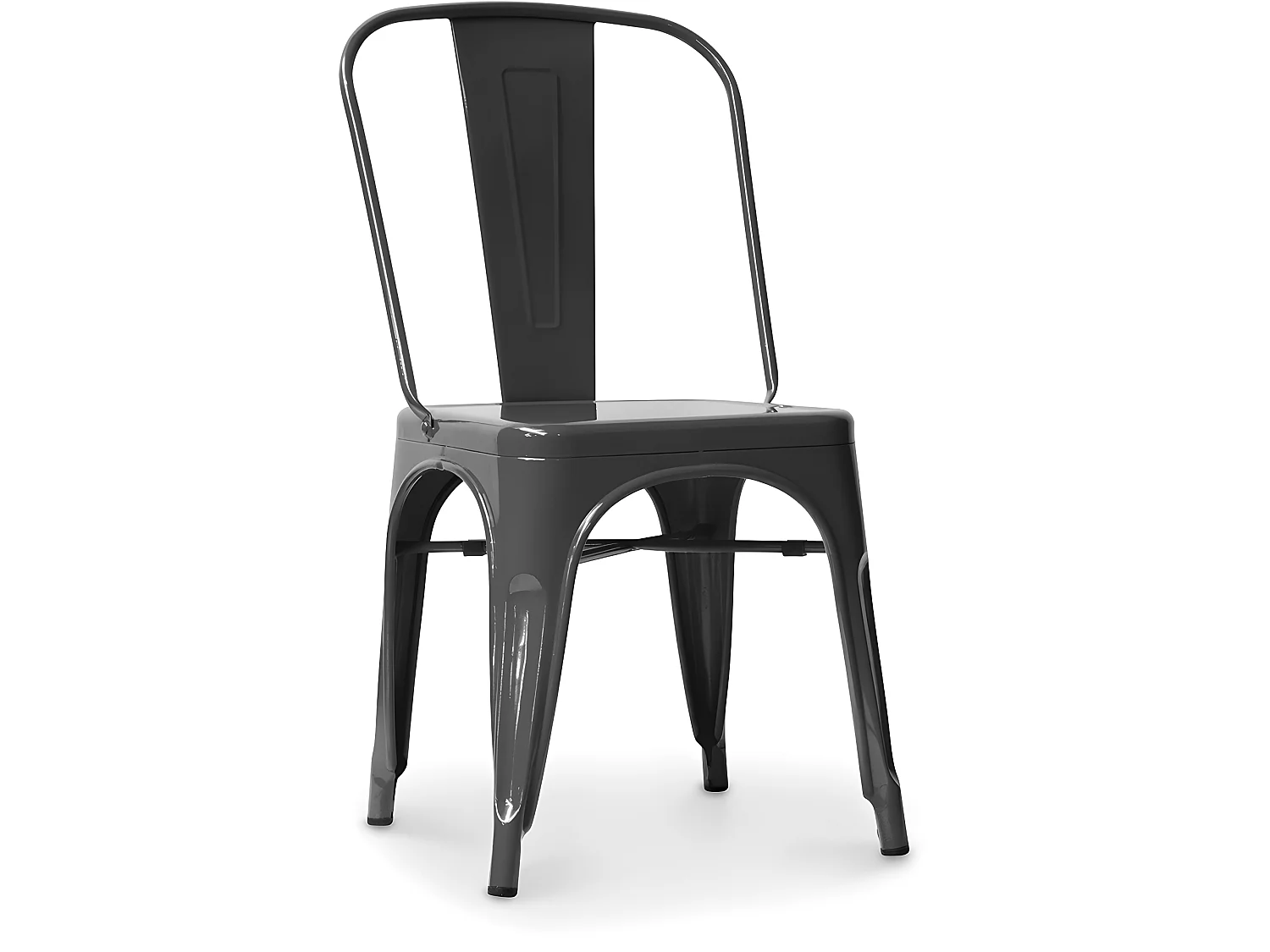 Sedia da pranzo in acciaio - Design industriale - Nuova edizione - Stylix