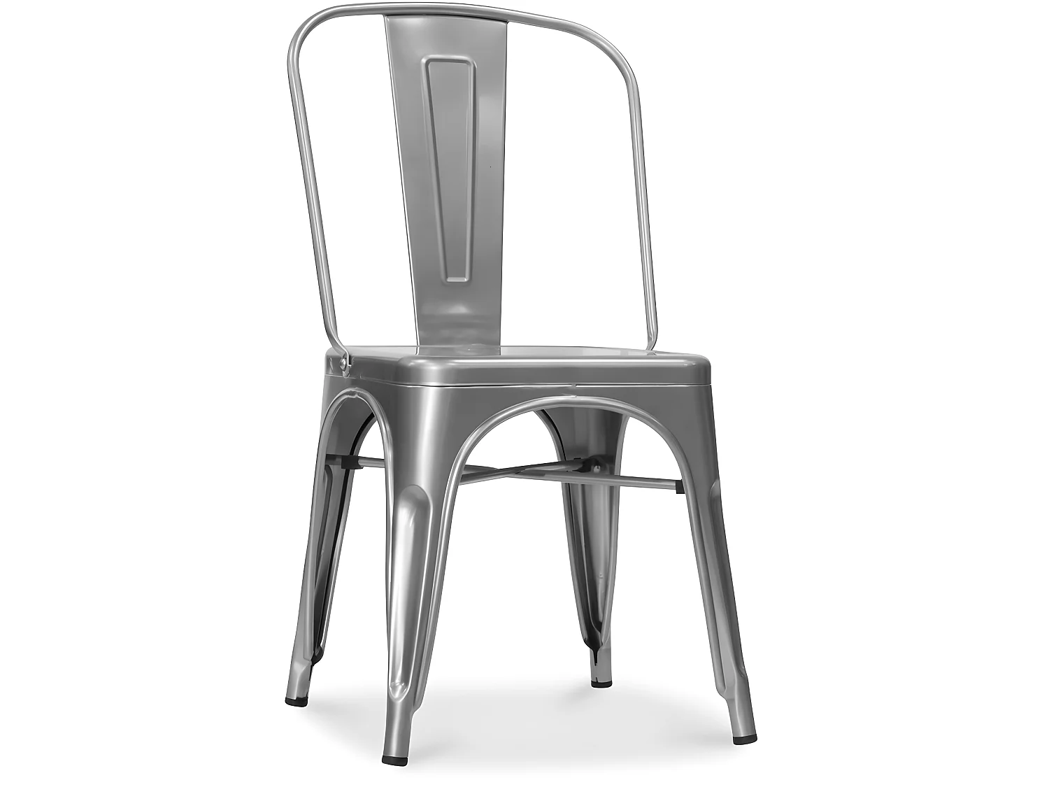 Sedia da pranzo in acciaio - Design industriale - Nuova edizione - Stylix