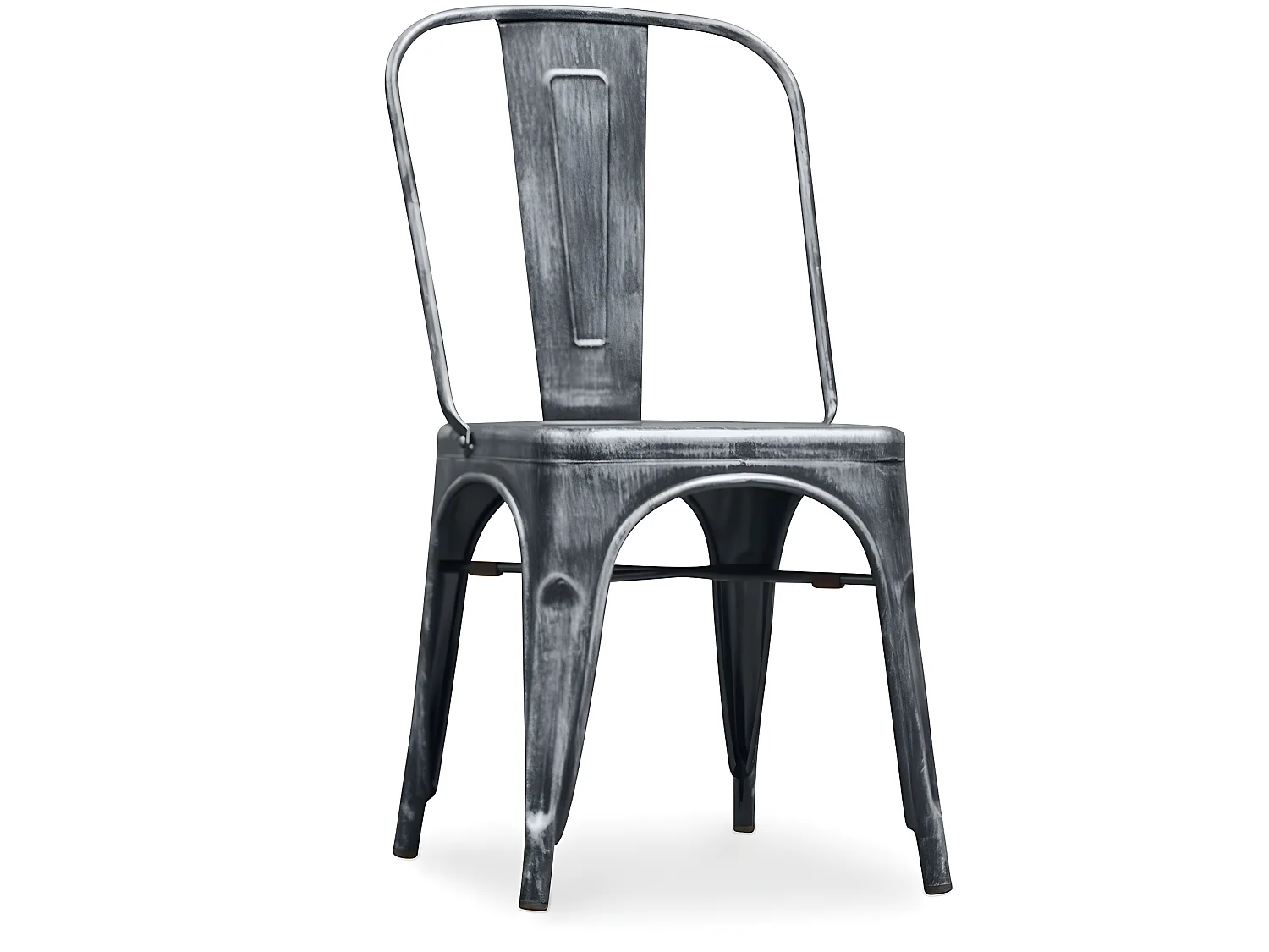 Sedia da pranzo in acciaio - Design industriale - Nuova edizione - Stylix