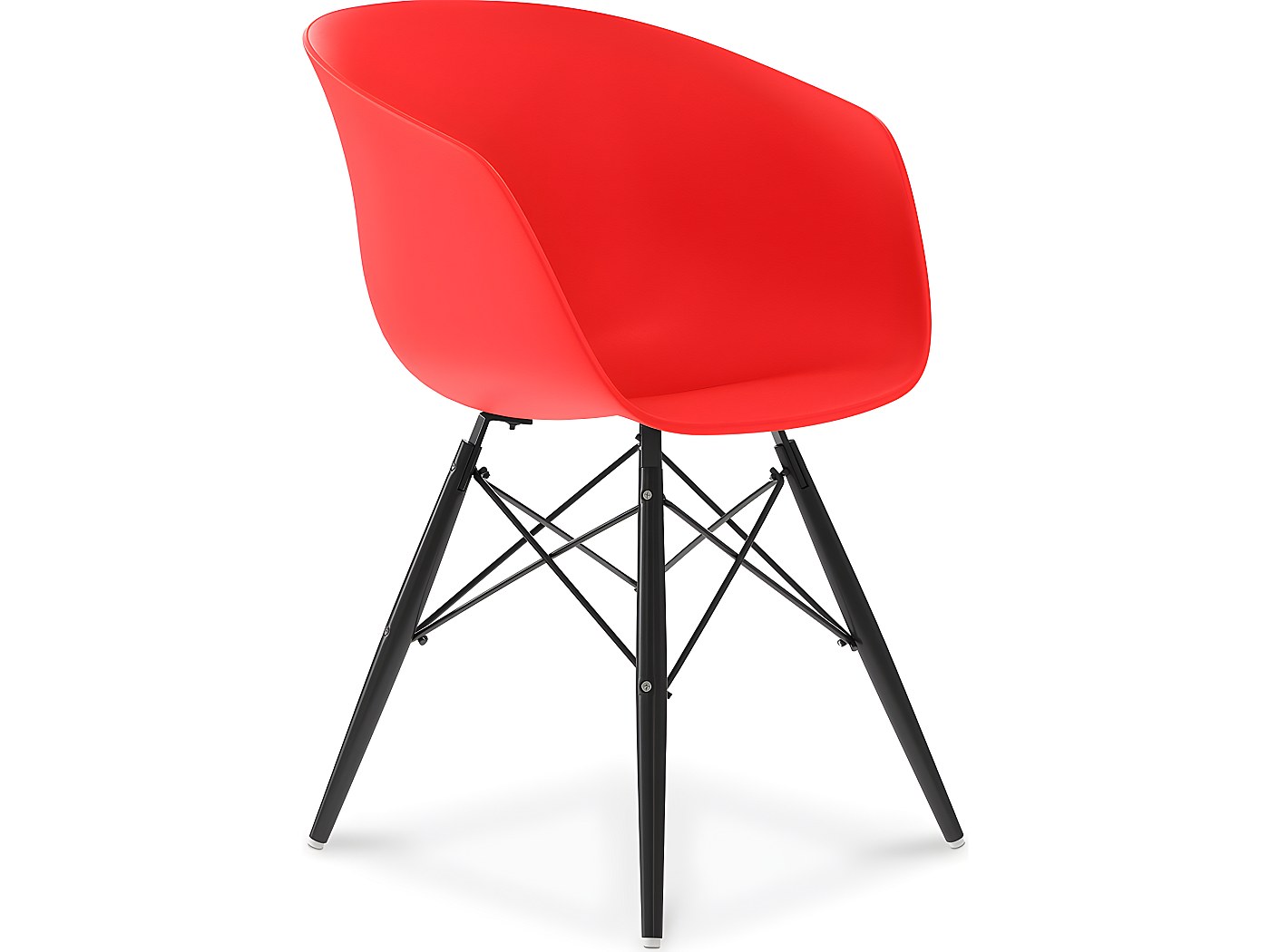 Base Per Tavolo Da Pranzo In Legno Di Faggio, Gambe Per Piano In Vetro O Legno, Design Mid-Century, Facile Montaggio Con Strumenti Inclusi, 30 Giorni Di Reso