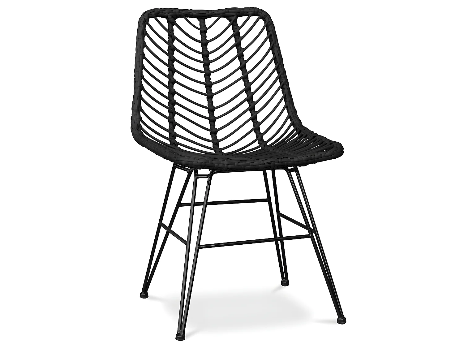 Silla de Comedor Ratán - Estilo Boho - Mia