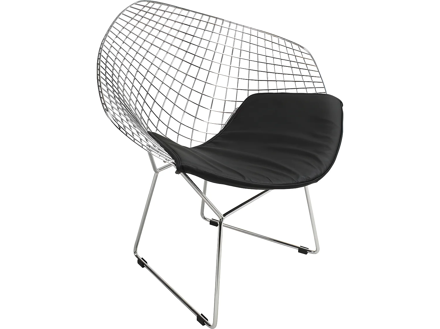 Loungesessel - Stahl Design Stuhl - Berty