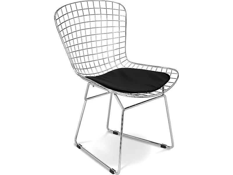 Silla de Comedor de Acero - Diseño Rejilla - Lived