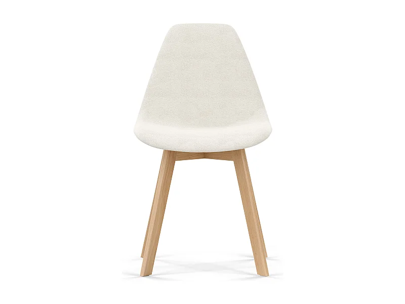 Chaise de Salle à Manger - Revêtue de Velours - Amarna Orange