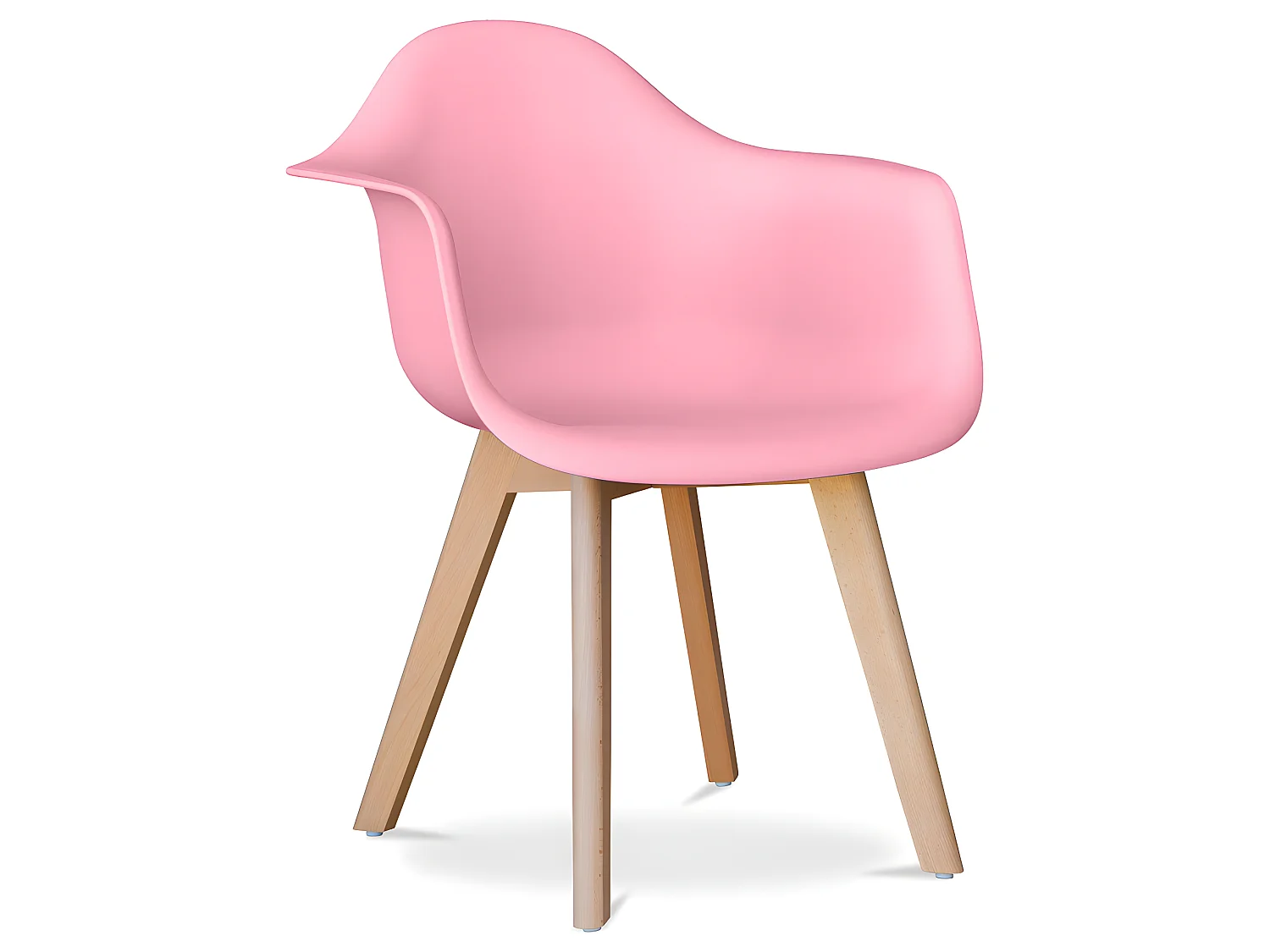 Silla de Comedor con Reposabrazos - Estilo Escandinavo - Dominic