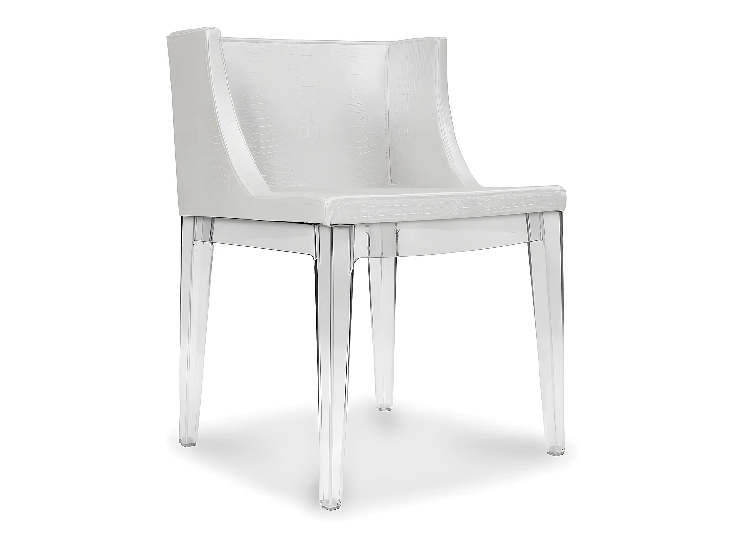 Chaise de Salle à Manger Design - Pieds Transparent - Mila Transparent