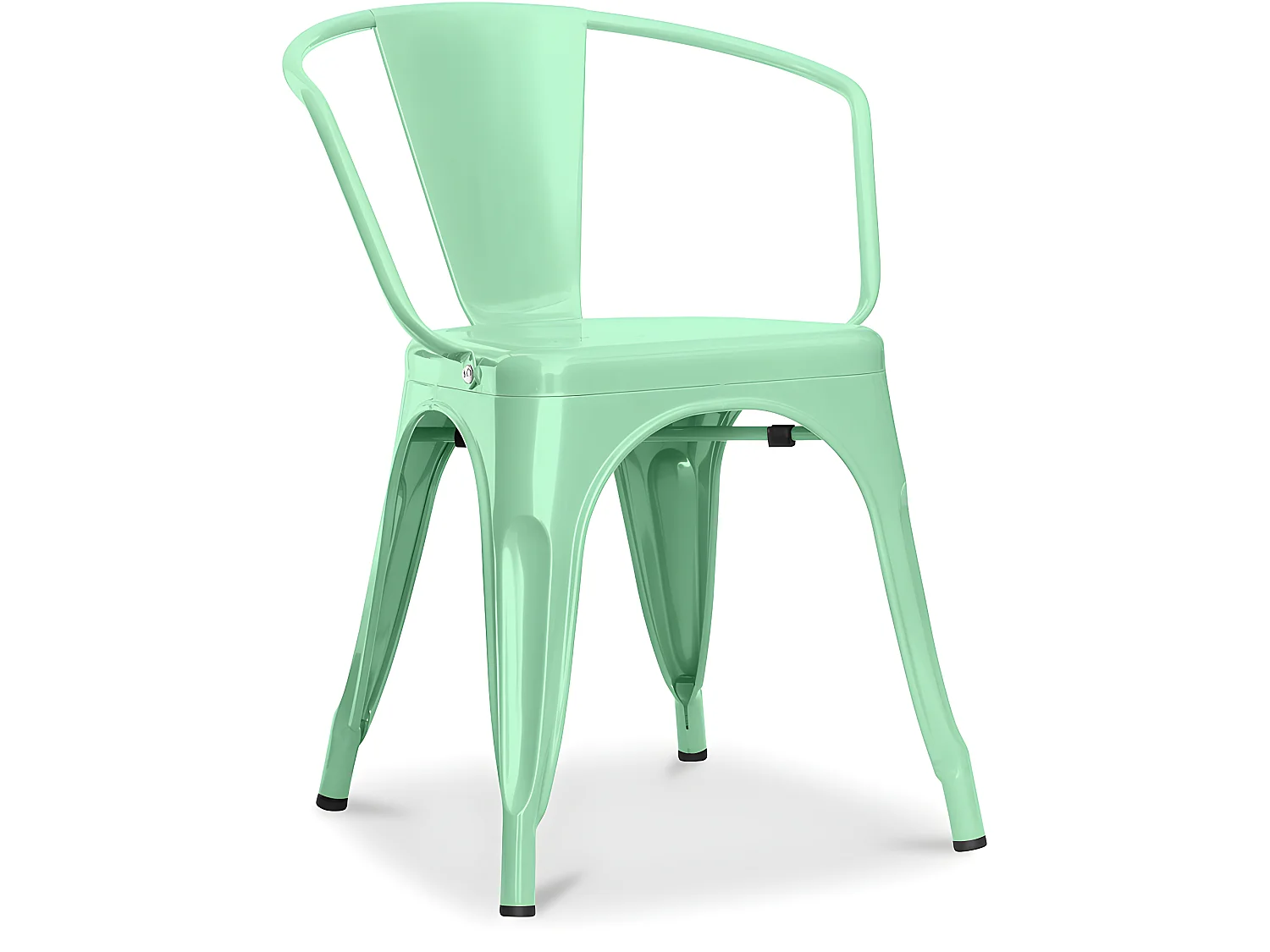 Silla de Comedor con Reposabrazos - Acero - Nueva edición - Stylix