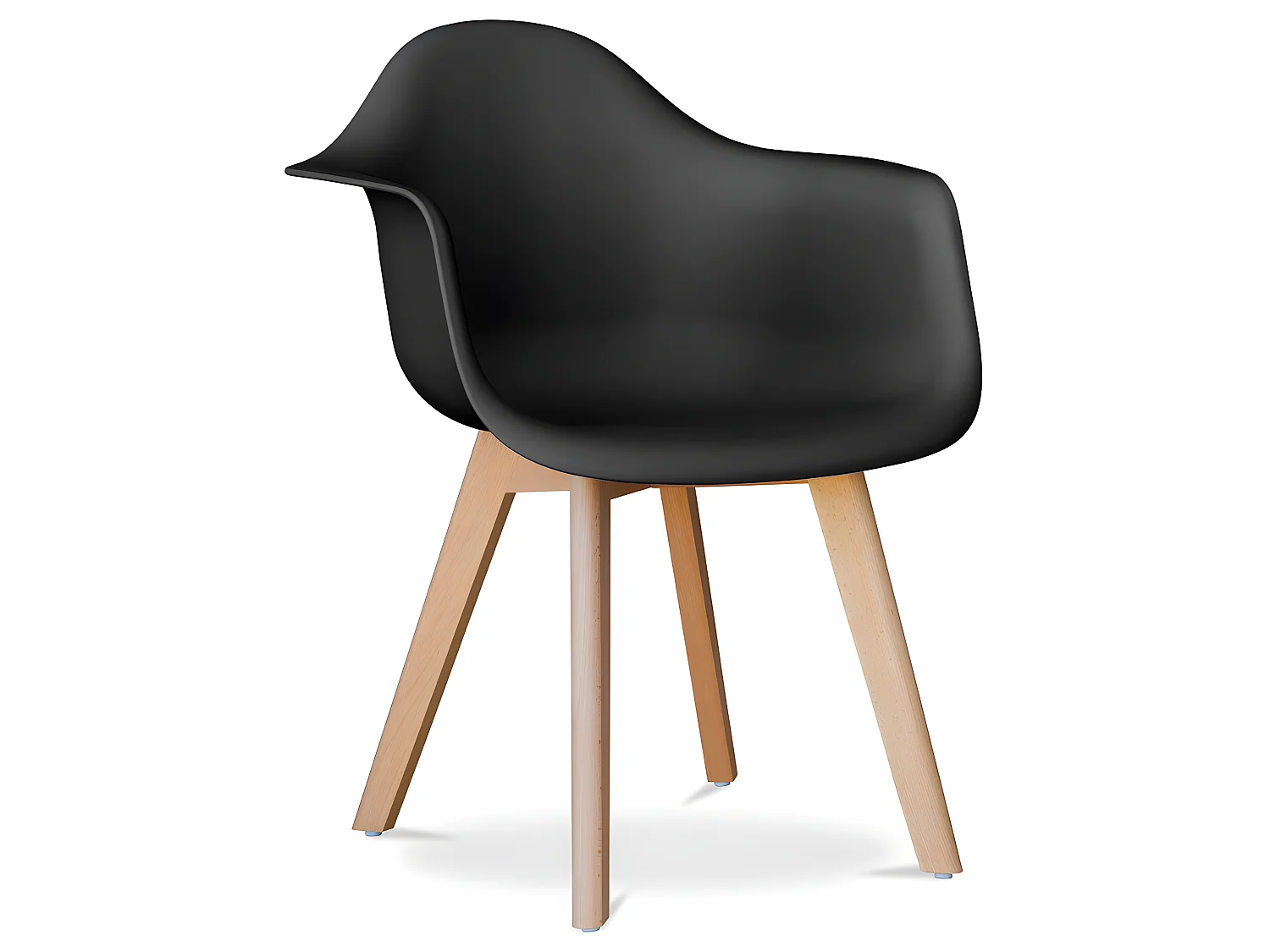 Esszimmerstuhl mit Armlehnen - Skandinavischer Stil - Dominic