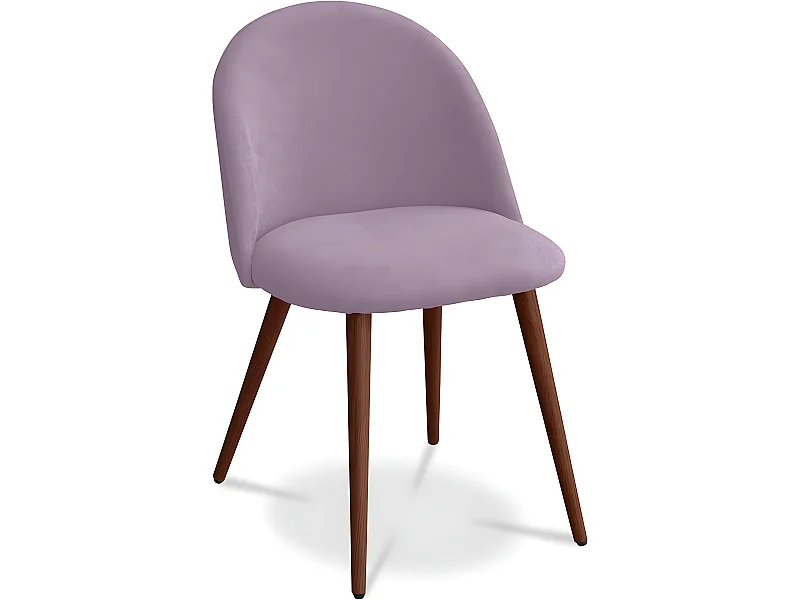 Sedia da pranzo - Rivestita in tessuto - Stile scandinavo - Evelyne