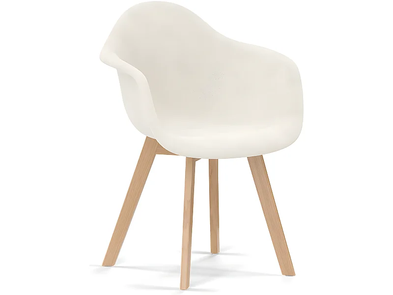 Esszimmerstuhl - Bouclé-Polsterung - Dominic