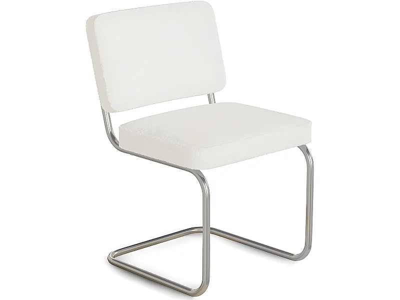 Silla de Comedor - Tapizada en Tela Bouclé - Henr