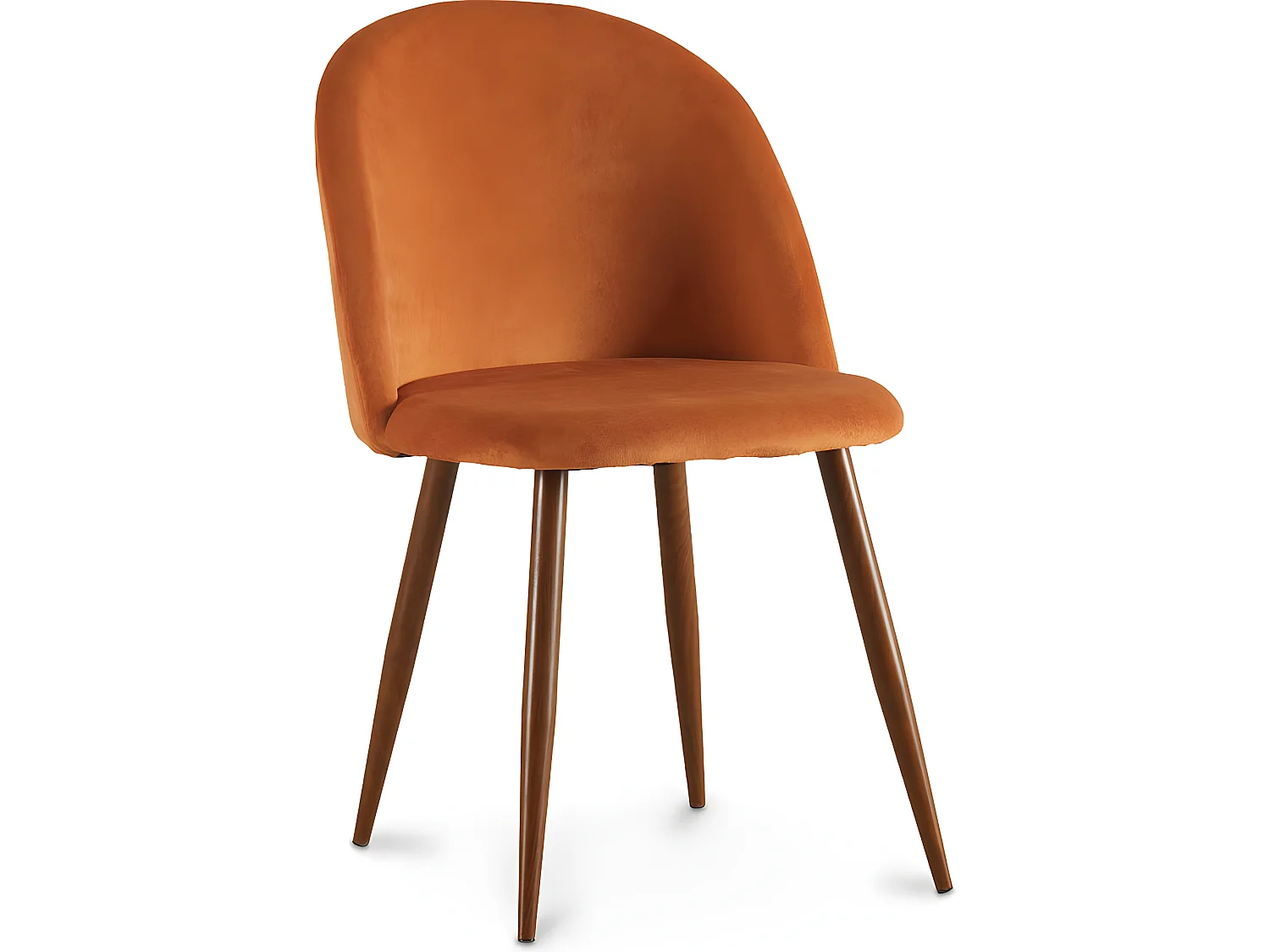 Esszimmerstuhl - Mit Samt gepolstert - Skandinavisches Design - Evelyne